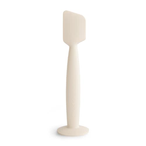 mushie Diaper Cream Applicator Soft Silicone with Suction Base (Shifting Sand)