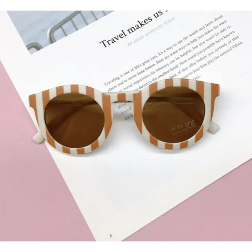 Baby Striped Checkerboard Sunglasses(1-6 Years)