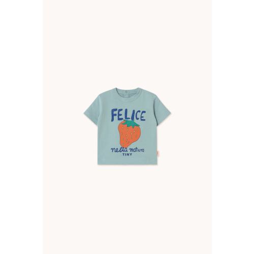 NELLA NATURA GRAPHIC BABY TEE warm grey | TINY