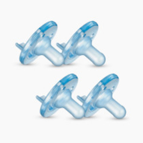 Philips Avent Soothie, 3-18 Months (4 Pack) - Blue, 4