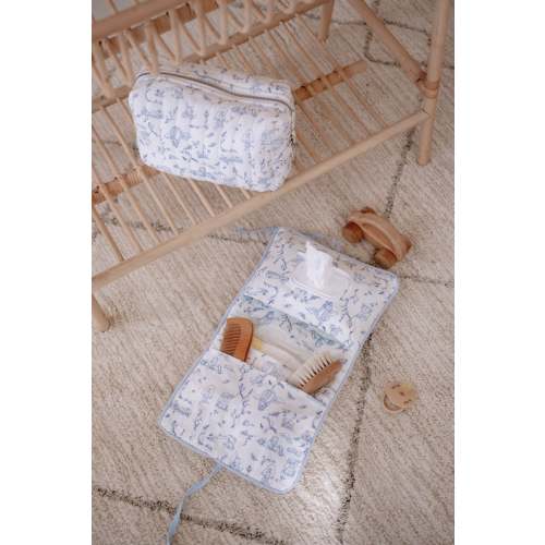 Baby Care Gift Set - Toile De Jouy / Blue