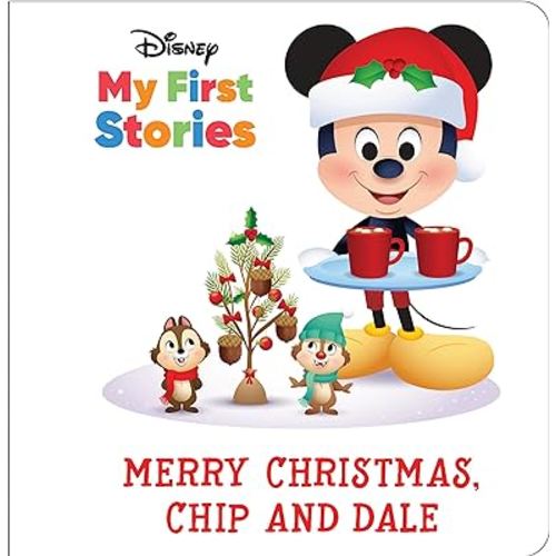 Disney My First Stories with Mickey Mouse - Merry Christmas Chip and Dale - Great Christmas Gift for Little Ones - PI Kids