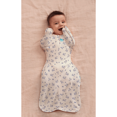 Swaddle Up™ 1.0 TOG Cotton Jacaranda Meadow