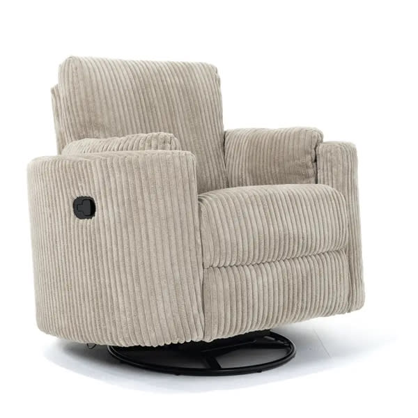 Fluff Mumma Glider Recliner Arm Chair | Fawn – Fluff Daddy
