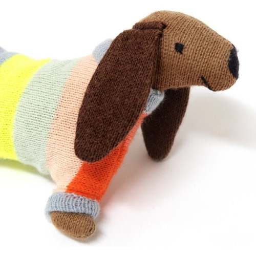 Sausage Dog Baby Rattle - Meri Meri | Maisonette