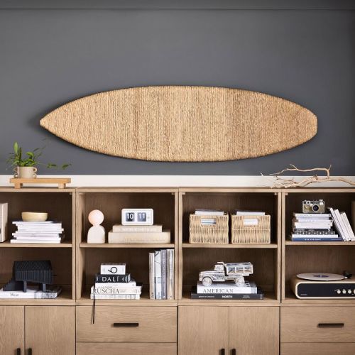 Woven Surfboard Decor