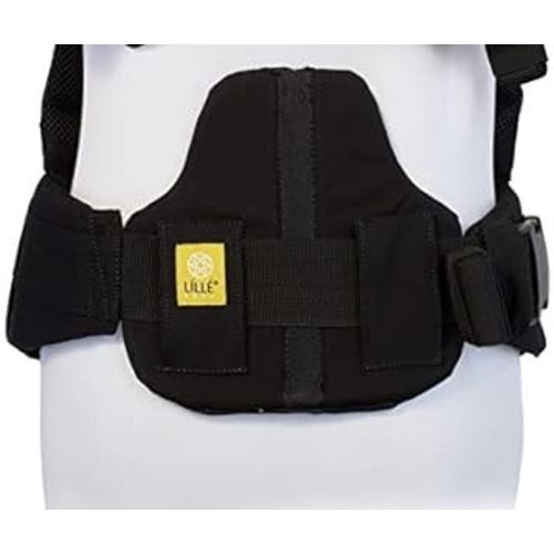 LÍLLÉbaby Ergonomic Lumbar Support Attachment for Added Baby Carrier Support, Black