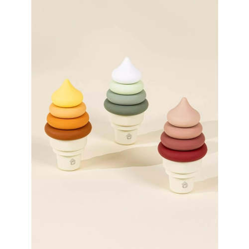 3 Set Silicone Stackable Ice Cream Cones