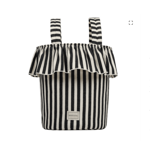 Baby Stroller Basket in Stripes | Minicoton