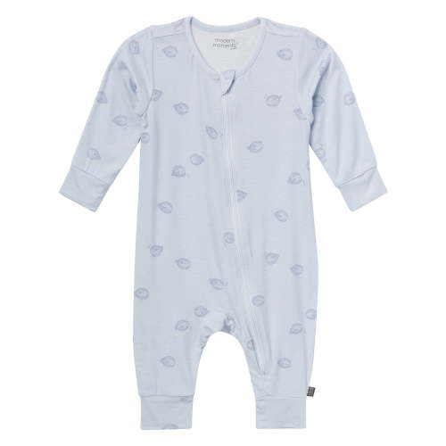 Modern Moments by Gerber Baby Neutral Super Soft Long Sleeve Coverall With Mitten Cuff, Sizes Newborn - 12 Months