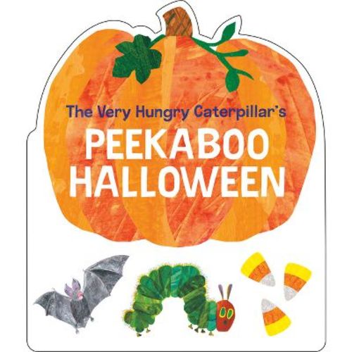The Very Hungry Caterpillar's Peekaboo Halloween - by Eric Carle (Board Book)