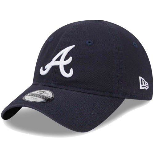 Atlanta Braves New Era Toddler Team 9TWENTY Adjustable Hat - Navy
