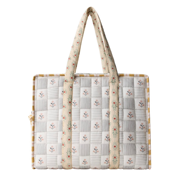 Quilted Maternity Tote Bag - Multi-color | ZARA United States