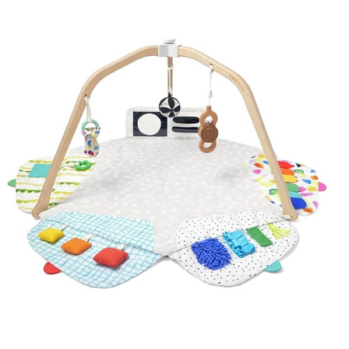 LOVEVERY | The Play Gym | Award Winning For Baby , Stage-Based Developmental Activity Gym & Play Mat for Baby to Toddler