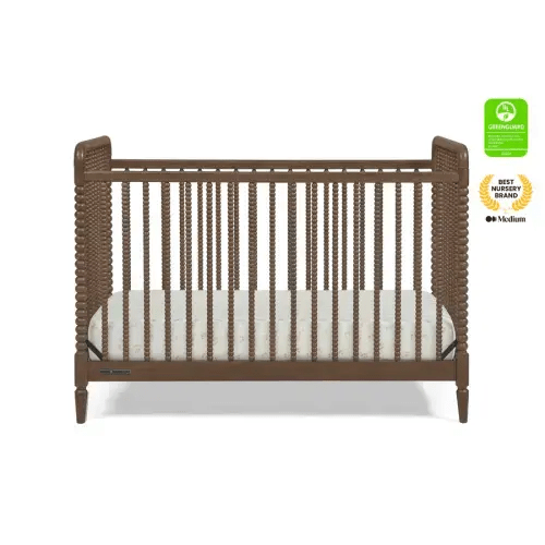 Saint 4-in-1 Convertible Crib - Teak Brown
