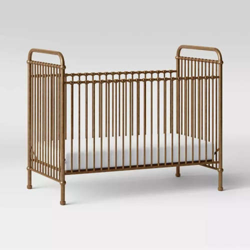 Abigail 3-in-1 Convertible Crib - Vintage Gold