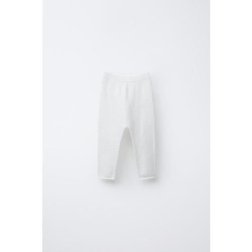 OPEN KNIT PANTS - White | ZARA United States