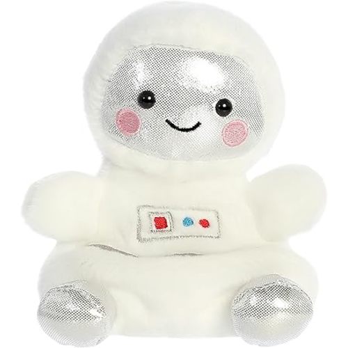 Aurora® Adorable Palm Pals™ Cosmo Astronaut™ Stuffed Doll - Pocket-Sized Play - Collectable Fun - White 5 Inches