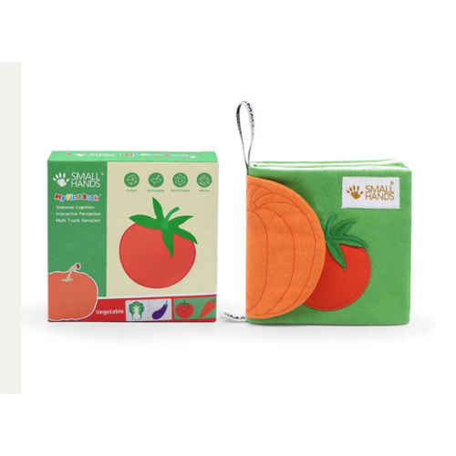Small Hands Vegetables - Sensory Activity Book – My First Book