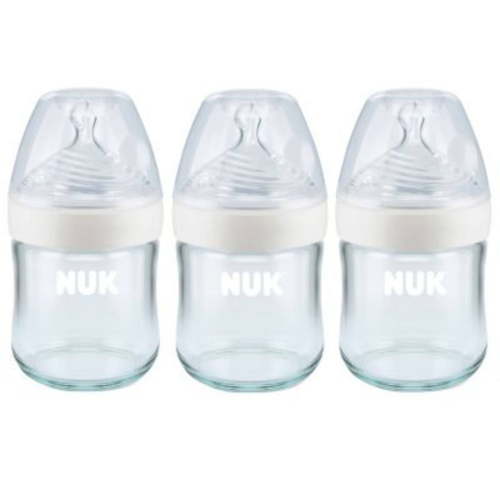 Glass Baby Bottles - 4 fl oz/3pk