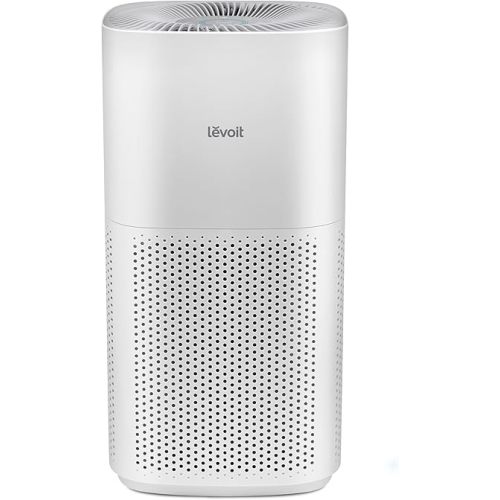 LEVOIT Air Purifiers for Home Large Room Up to 3175 Sq. Ft with Smart WiFi, PM2.5 Monitor, HEPA Sleep Mode, 3-in-1 Filter for Smoke, Pet Allergies, Dust and Odor, Alexa Control, Core 600S-P, White