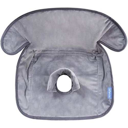 INFANZIA Dry Seat, Car Seat Protector Waterproof Carseat Liner Potty Training Toddlers, Baby and Infants, Piddle Pad for Carseats Strollers (Grey, 1 Pack