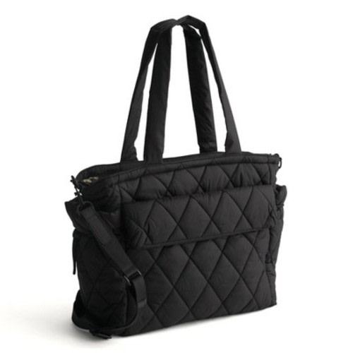 Vera Bradley Women's Featherweight Welland Diaper Bag Tote Bag Moonless Night