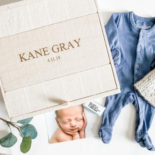 LARGE SIZE Baby Boy Keepsake Box // Baby Keepsake Box - Etsy