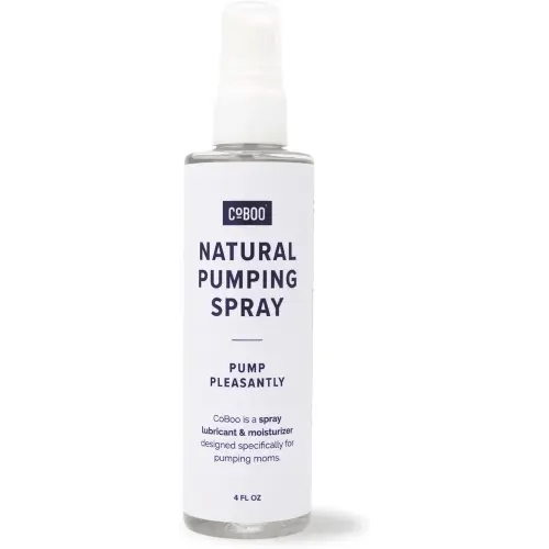 Breast Pump Flange Spray | Helps Sore Nipples & Clogged Milk Ducts | Skin Lubricant for Breast Pumping | Apply Pumping Spray Directly to Shields | Vegan & Lanolin Free | (4 Fl Oz)