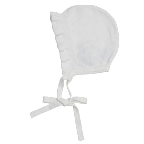 Ruffle Knit Bonnet I Feltman Brothers