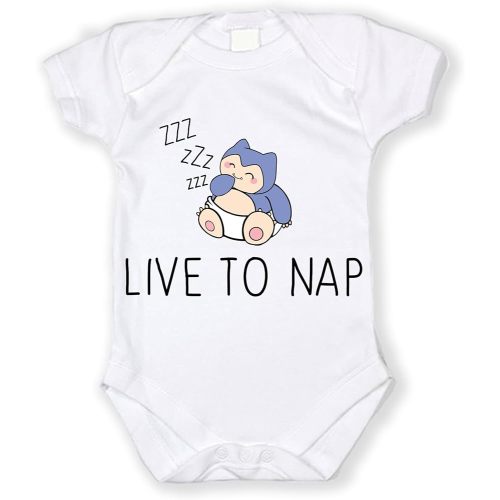 Live to Nap Unisex Baby Bodysuit