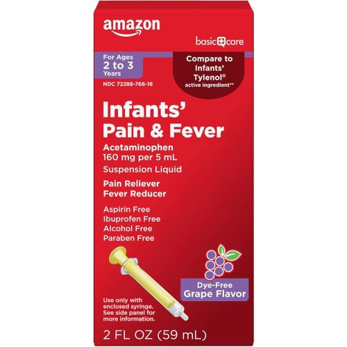 Infants' Pain & Fever, Acetaminophen
