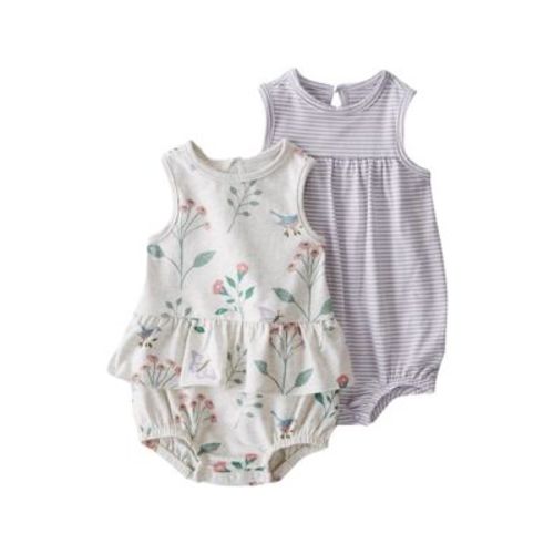 Belk- Baby Girls Sunsuit - Set of 2