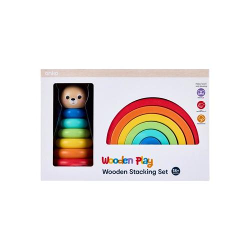 Wooden Play Stacking Set