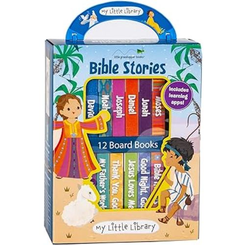 My Little Library: Bible Stories (12 Board Books)