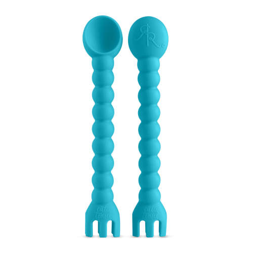 Cutie Tensil - Baby & Toddler Utensil (Set of 2)