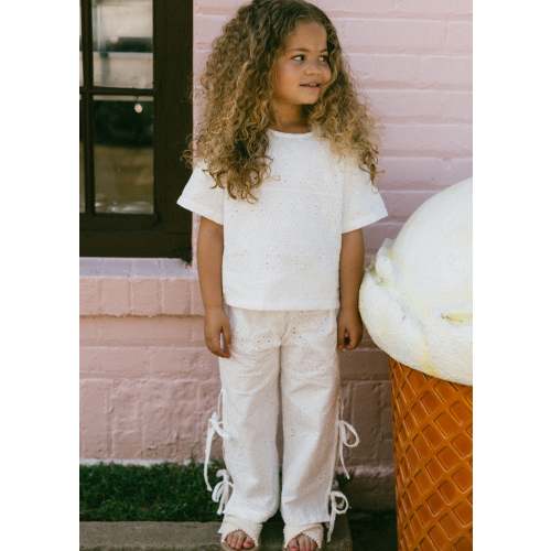 Eyelet Set- White