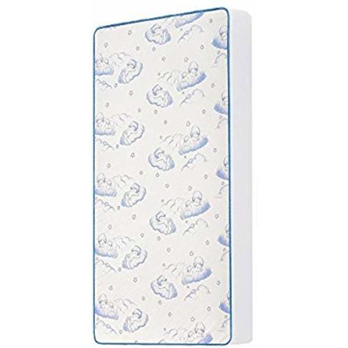 Dream On Me 2-in-1 Breathable Sweet Dreams 88 Coil Spring Crib and Toddler Bed Mattress, 6 Inch