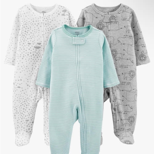 Simple Joys by Carter's Baby 3-Pack Neutral Sleep and Play