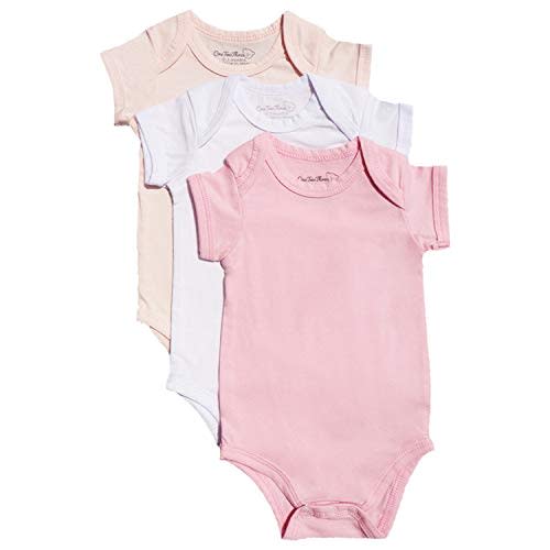 123 Bear Baby Cotton Spandex short-sleeve bodysuits unisex boy girl