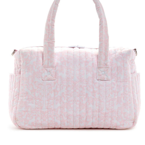 Quilted Stroller Bag - Woodland Pink