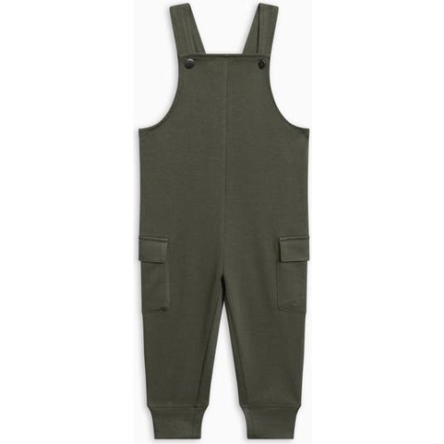 Organic Layall Cargo Overalls, 3-6M