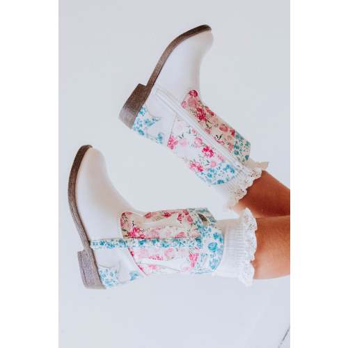 Cowgirl Boots - Wild Roses
