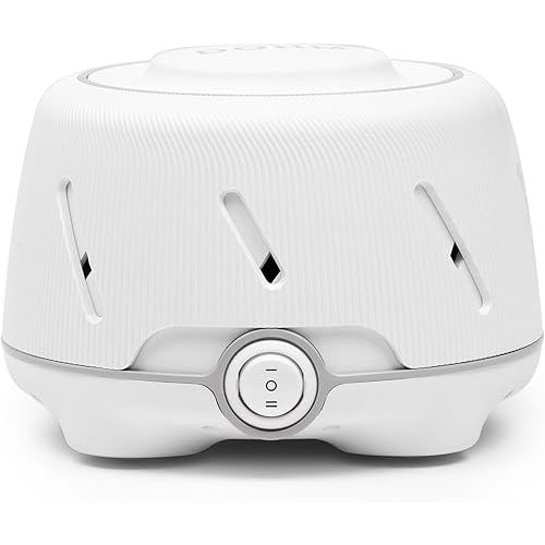 Yogasleep Dohm (White/Gray) The Original White Noise Machine, Relaxing Natural Sound from a Real Fan, Sleep Aid & Noise Cancelling for Adults & Baby, Office Privacy & Meditation, Baby Registry