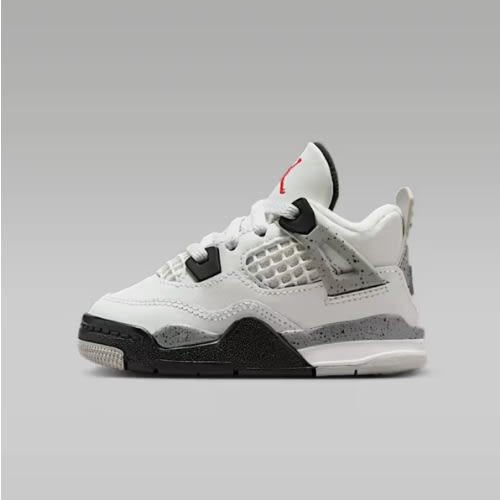 Jordan 4 Retro "White Cement" Baby/Toddler Shoes. Nike.com
