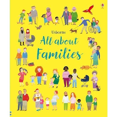 All About Families Hardcover – Picture Book, September 5, 2023