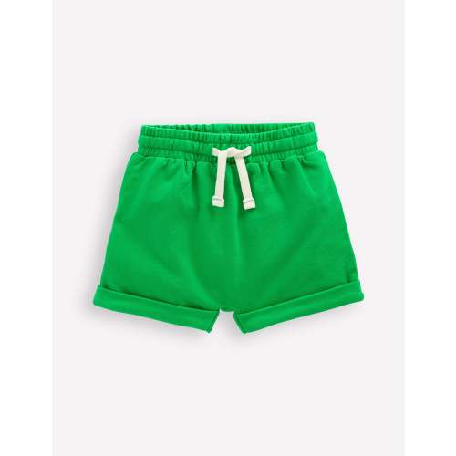 Boys Jersey Shorts-Sapling Green