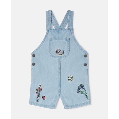 Woodland Friends Denim Dungarees