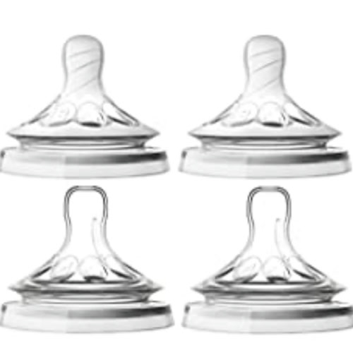 Amazon.com : Philips Avent Natural Nipple Medium Flow + Fast Flow - 4 Pack : Baby