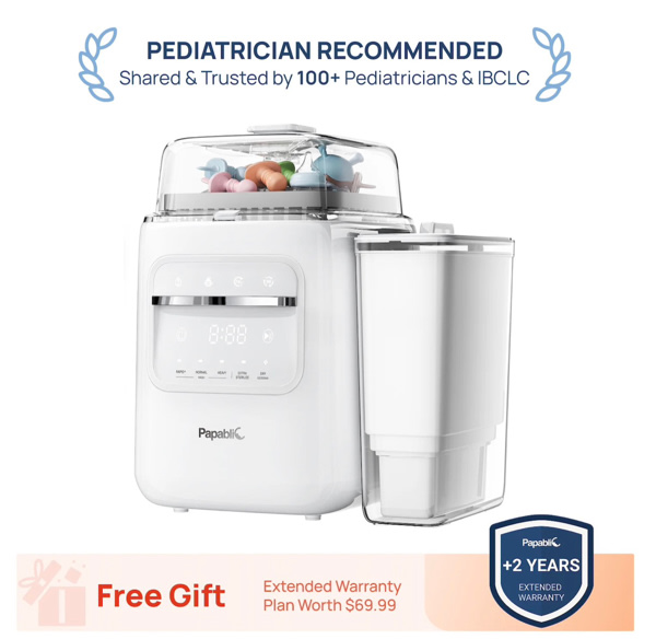 Usually $399, but on SALE $100 discount! SafeguardPlus™ Baby Bottle Washer System